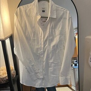 White Button-Up Shirt